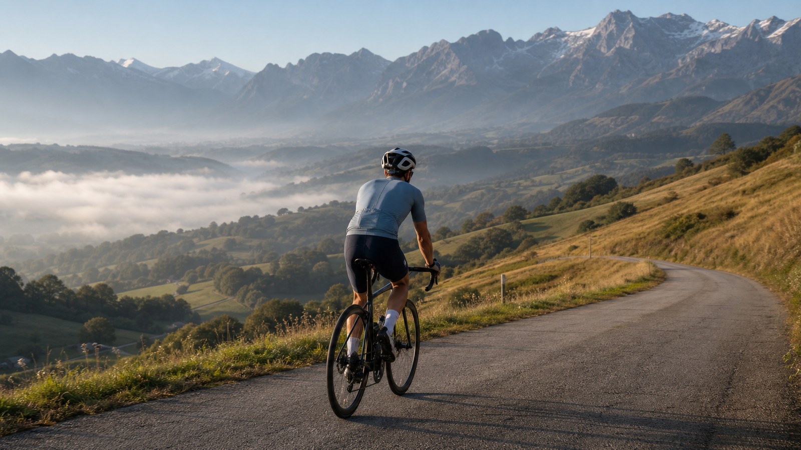 Sortie d’endurance à vélo en terrain montagneux
